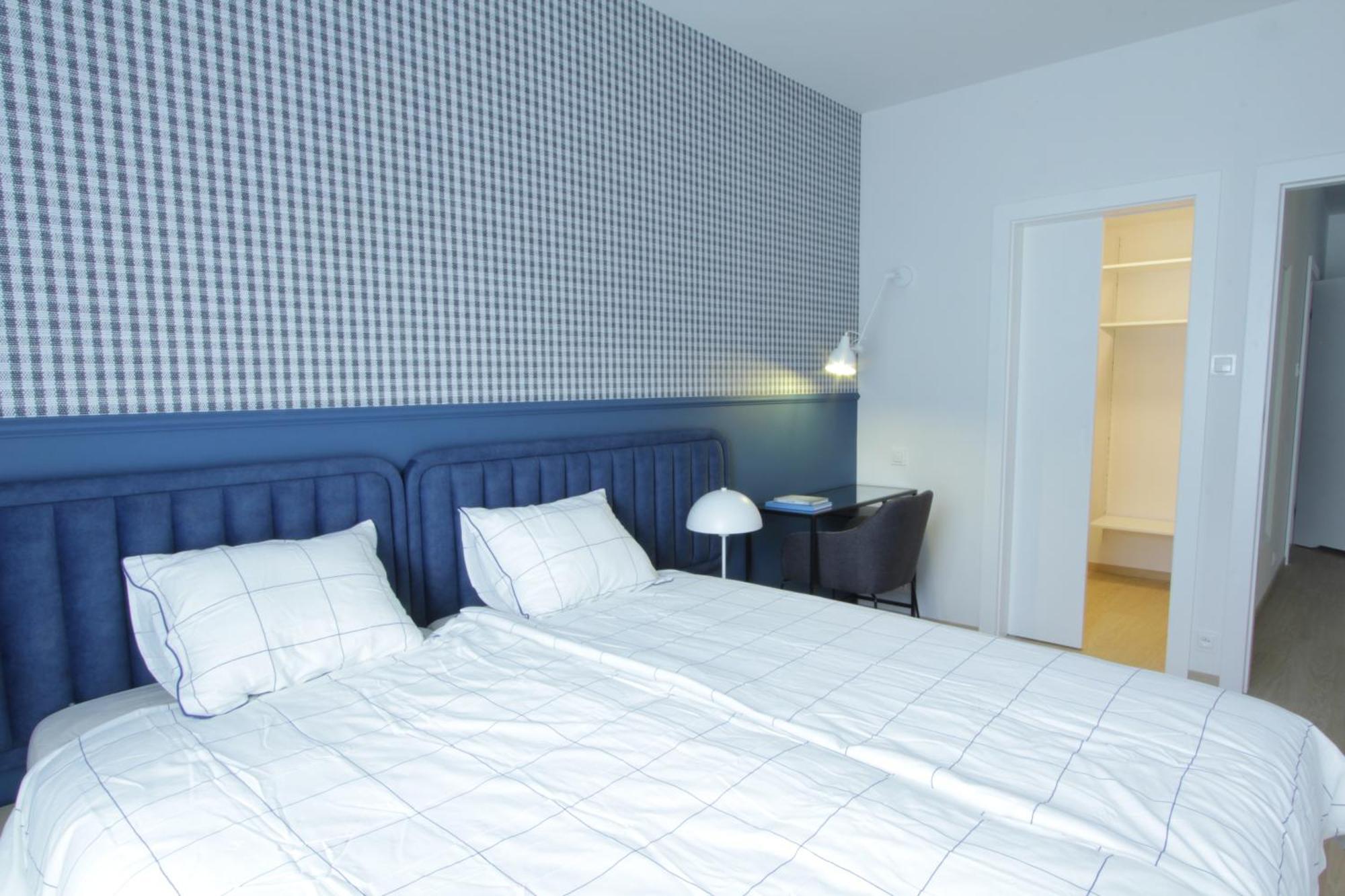 Blue Strict Center Apartment Posen
